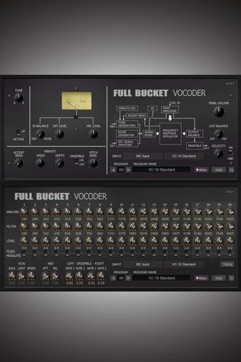 Full Bucket Vocoder